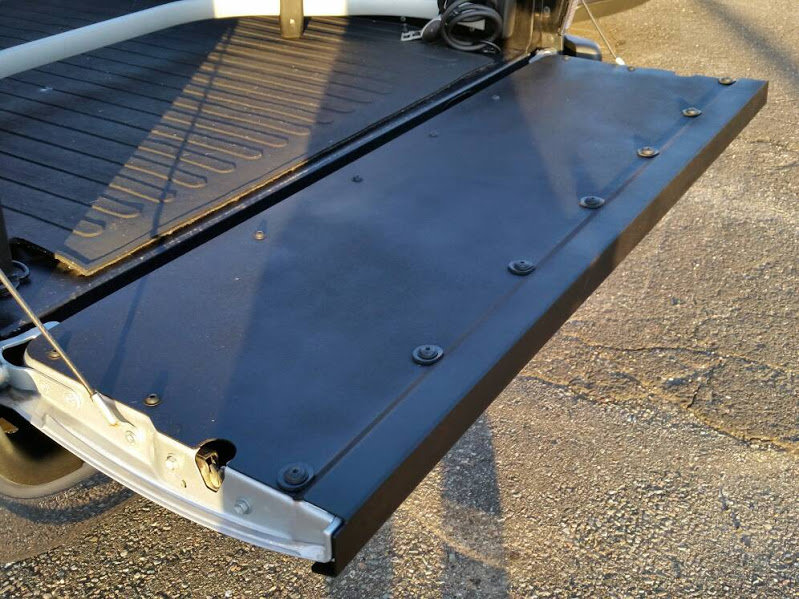 Relentless Fab tailgate reinforcement plate World