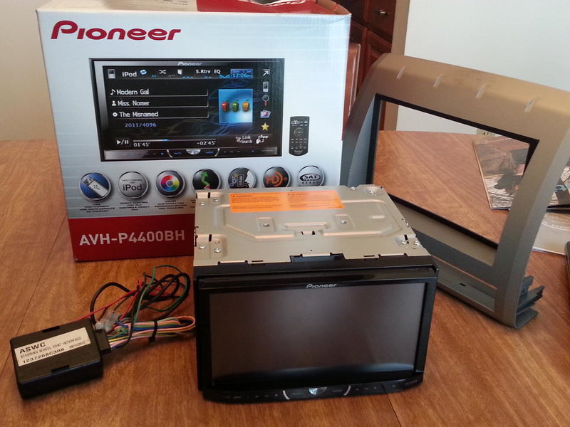 Pioneer AVH-P4400BH and Alpine KTP-445 Amp | Tacoma World