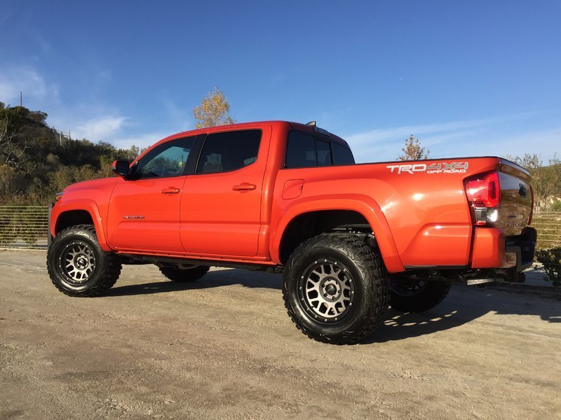 Painting Fender Flares on TRD OR World