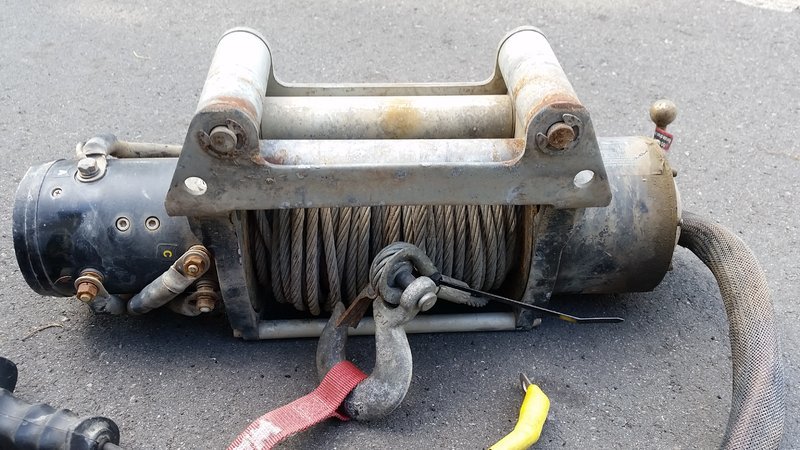 Smittybilt XRC8 Winch with remote-mount solenoid | Tacoma World