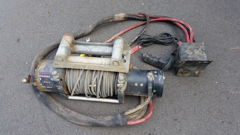 Smittybilt XRC8 Winch with remote-mount solenoid | Tacoma World