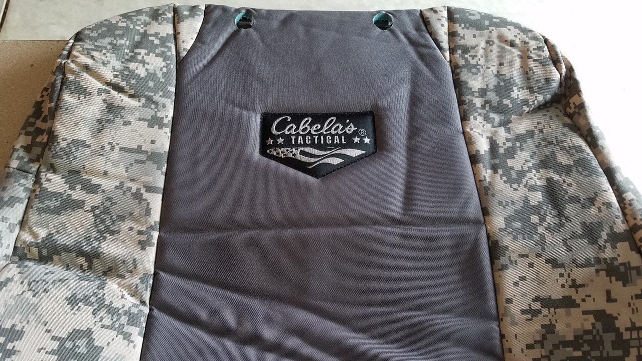Cabela's (RuffTuff) Tactical Seat Covers Camo for Front Seats