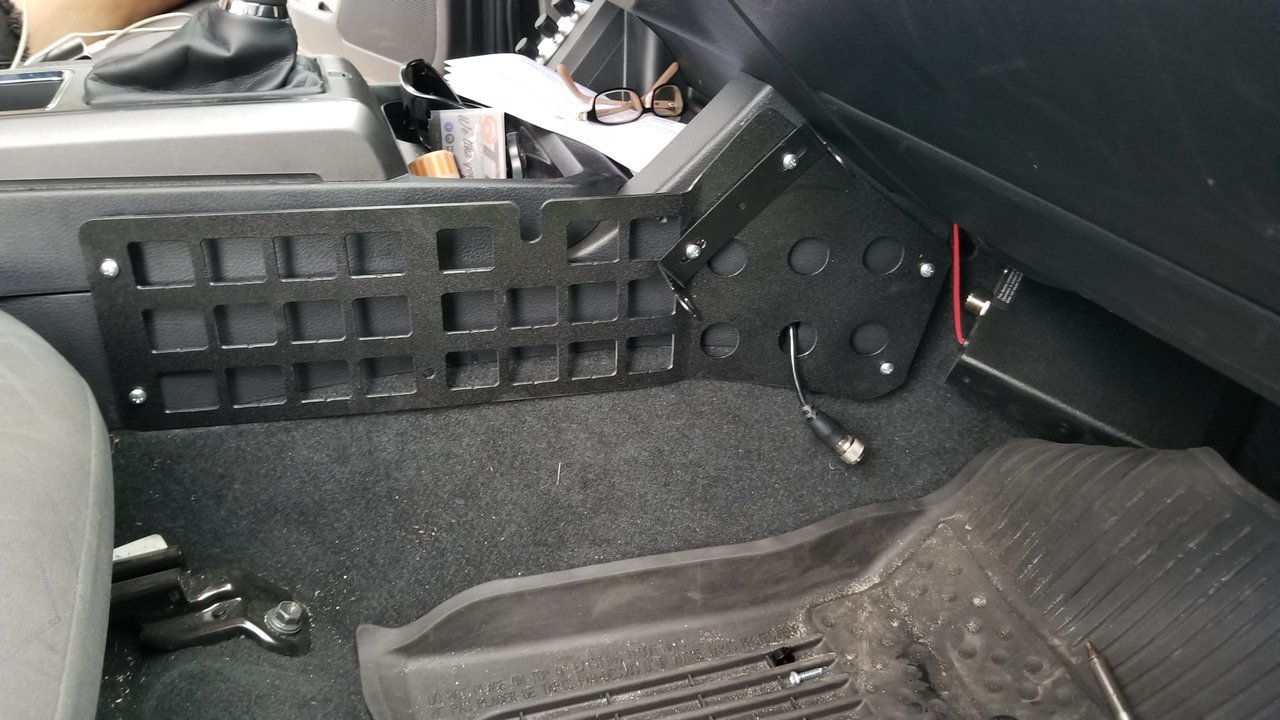 MOLLE Center Console panel for CCW ETC World