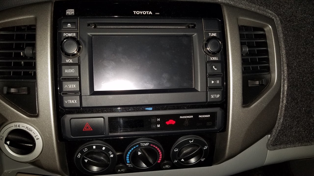SOLD: 2013 OEM Radio w/ Dashkit and Mounting Brackets | Tacoma World