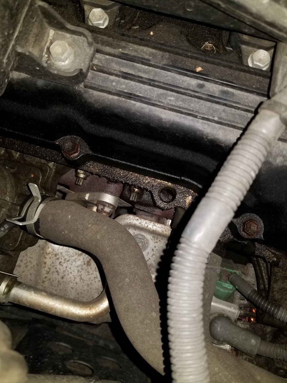 leaking a lot of oil from top end World