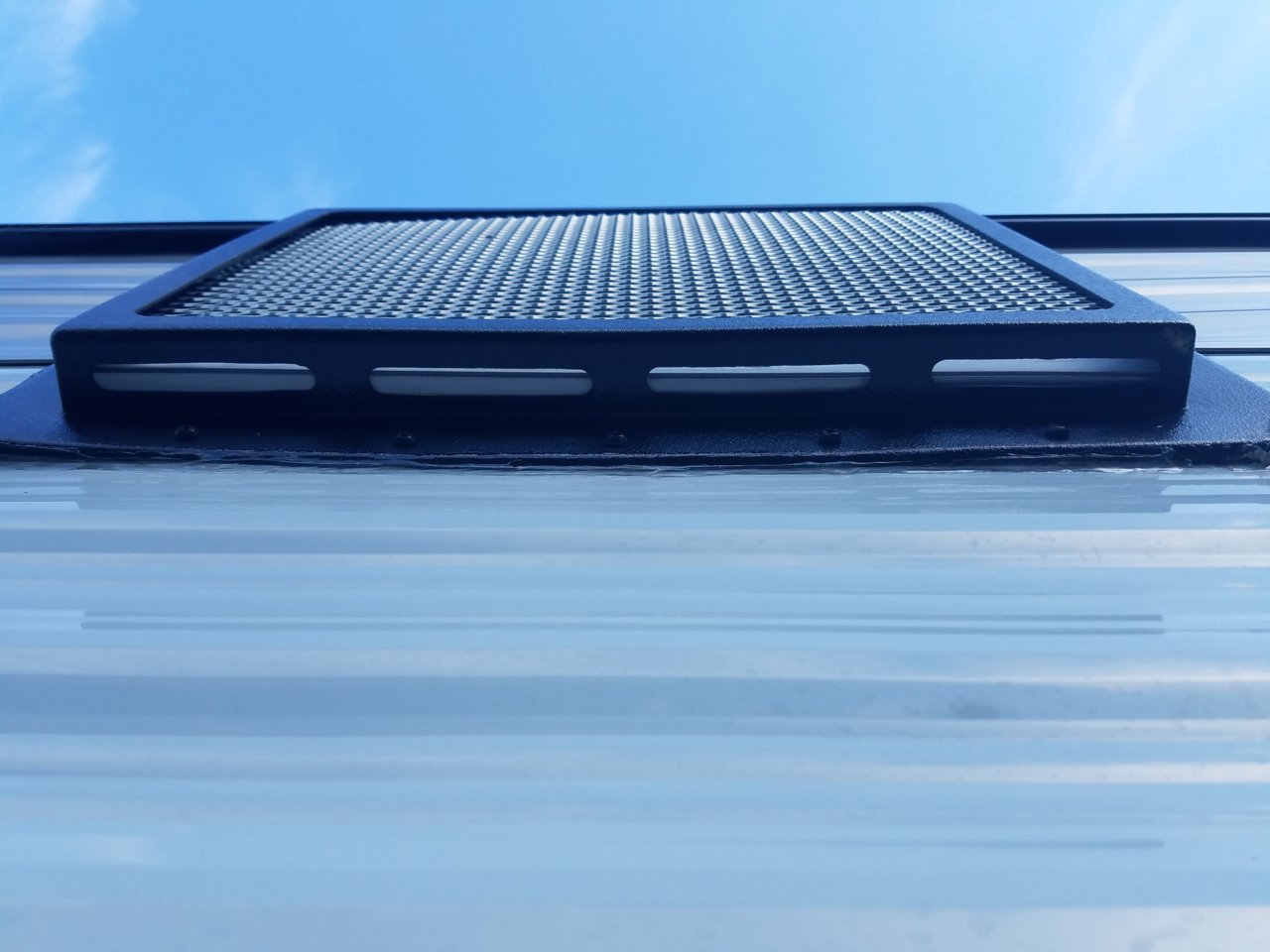 Sidemount AC drain on travel trailer? World