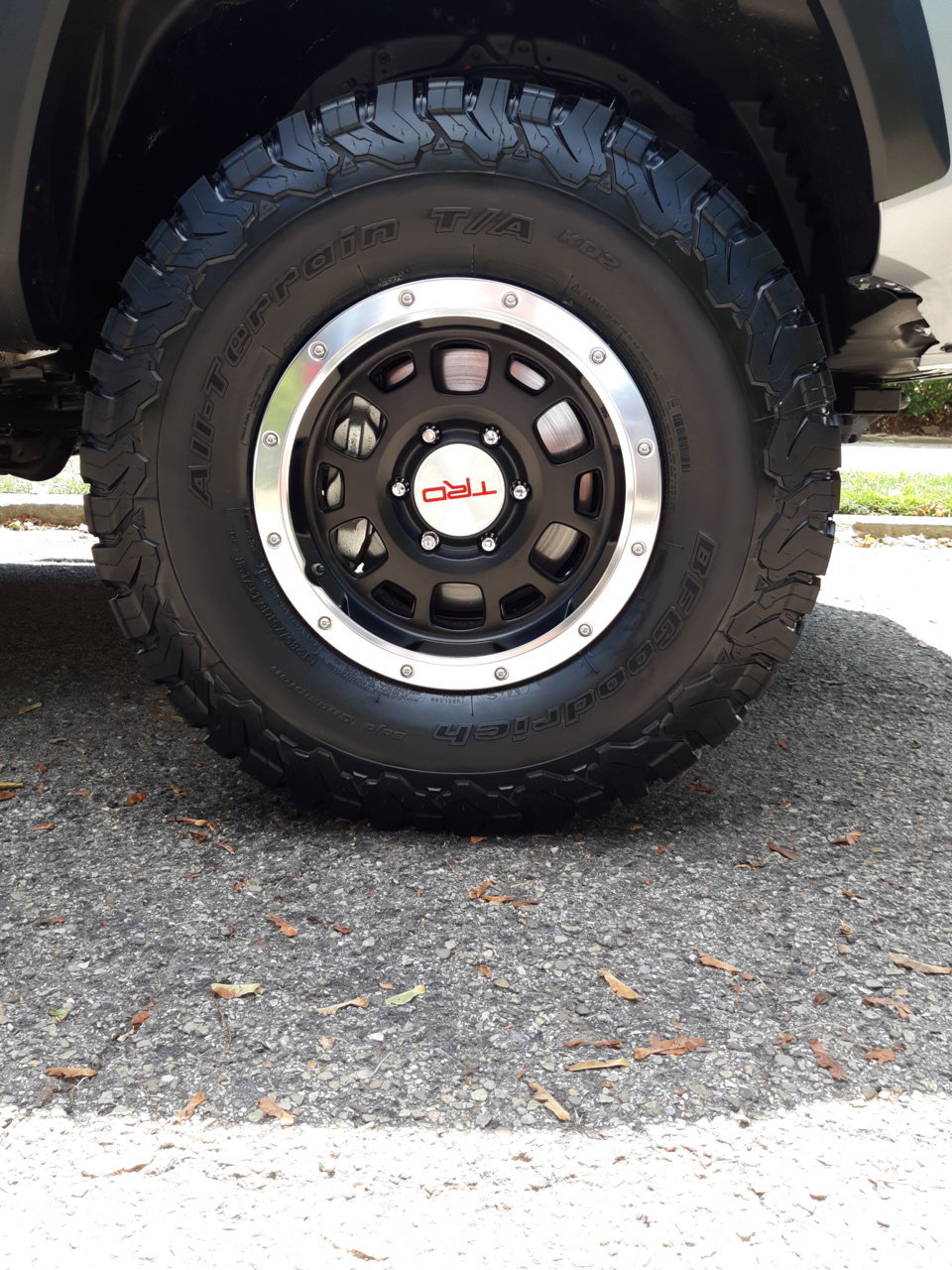 Lift, 285/75R16 no rub World