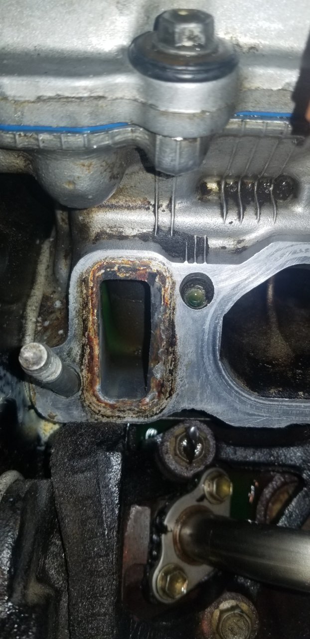 Leaking coolant World