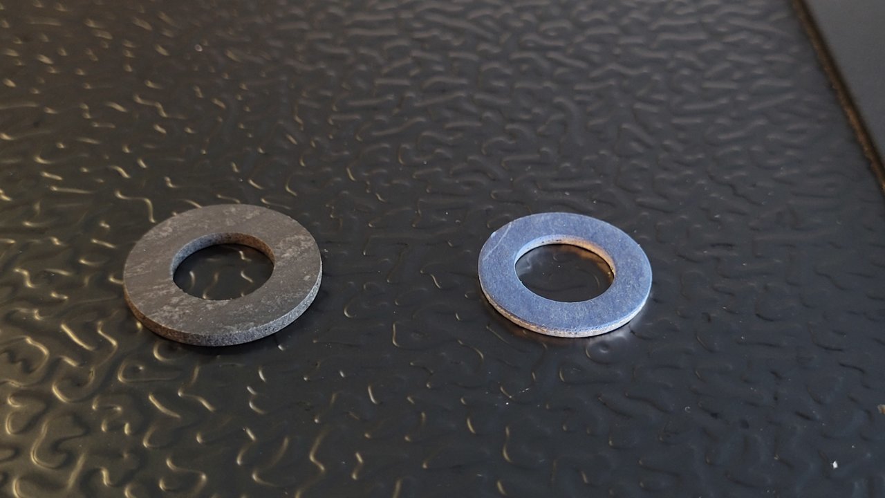 New type crush washers vs. Old? World