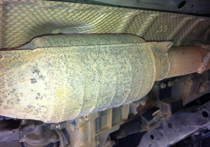 Catalytic converter rattle ? World