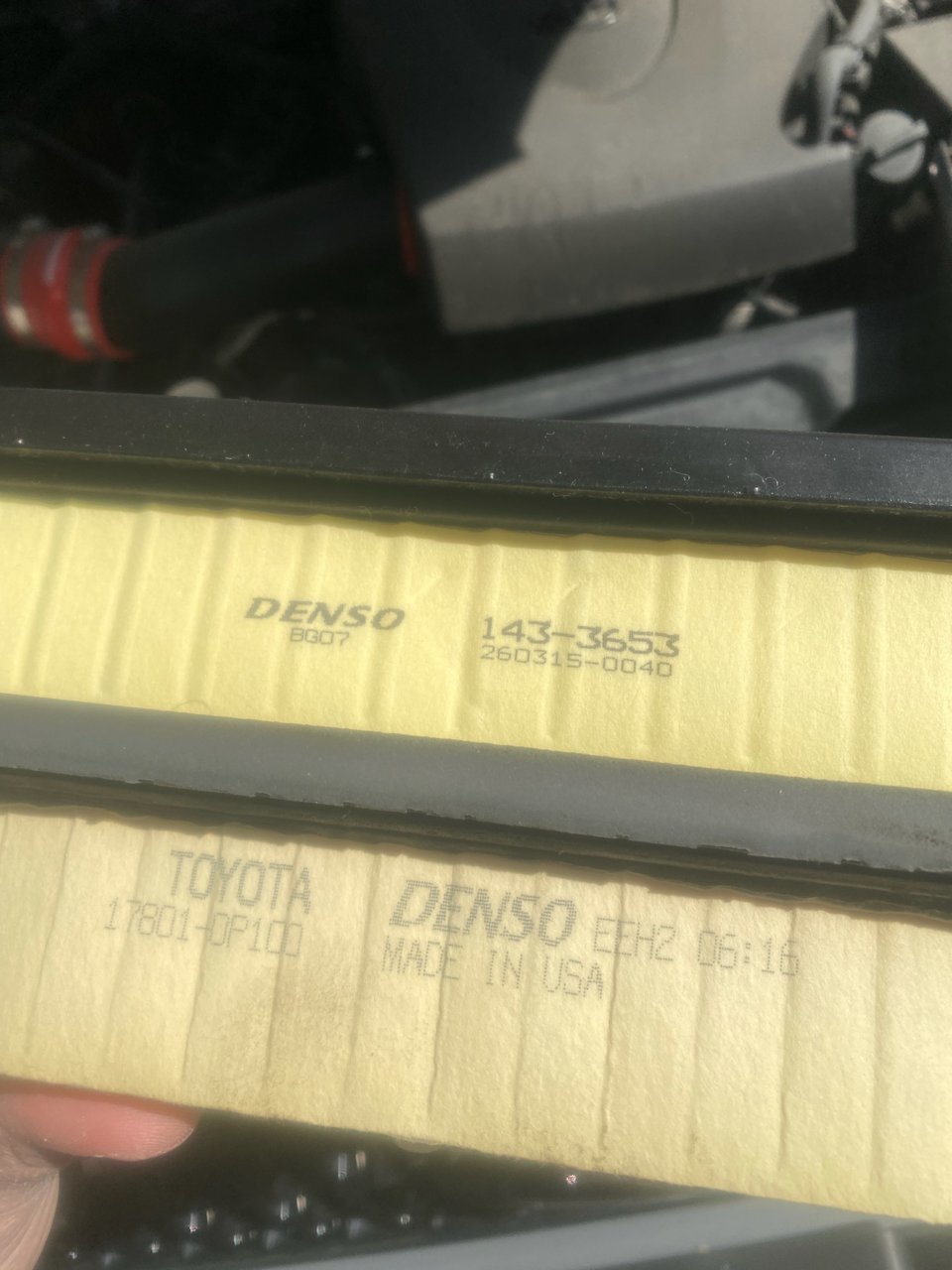 Wix air filter vs. Oem World