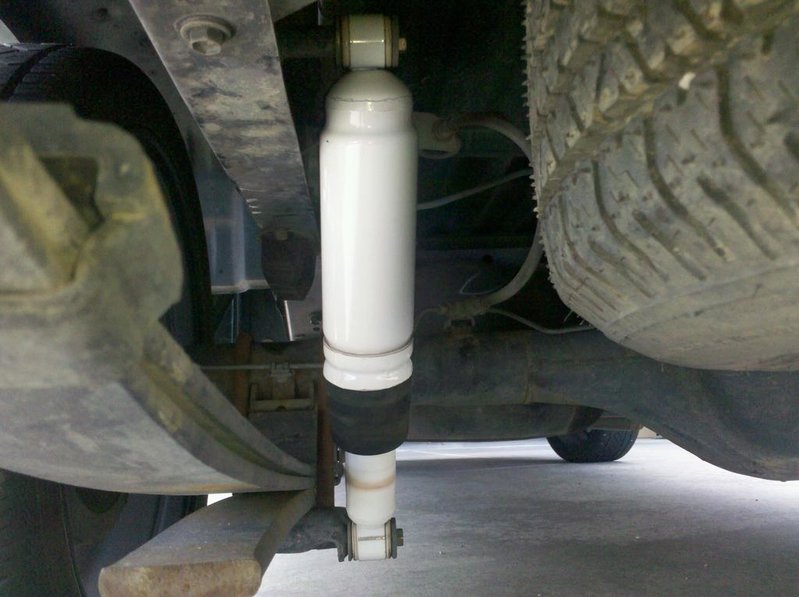 Got some adjustable air shocks World