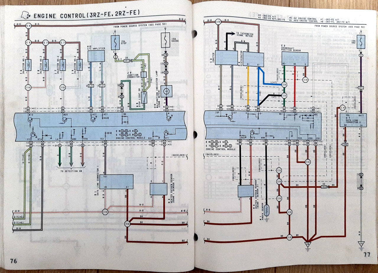 1998 Toyota Tacoma Fuel Pump Wiring Diagram