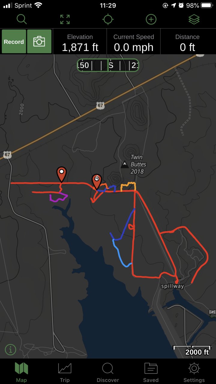 Mapping Twin Buttes Reservoir San Angelo, TX World