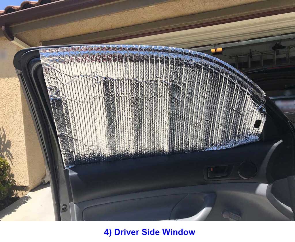 DIY Side and Rear Window Sun Shades World