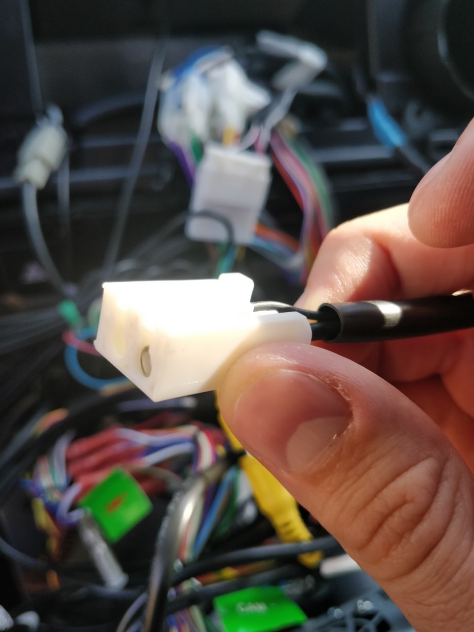 Antenna Adapter Blue Wire Splices Where? (not For New Head Unit) Honda