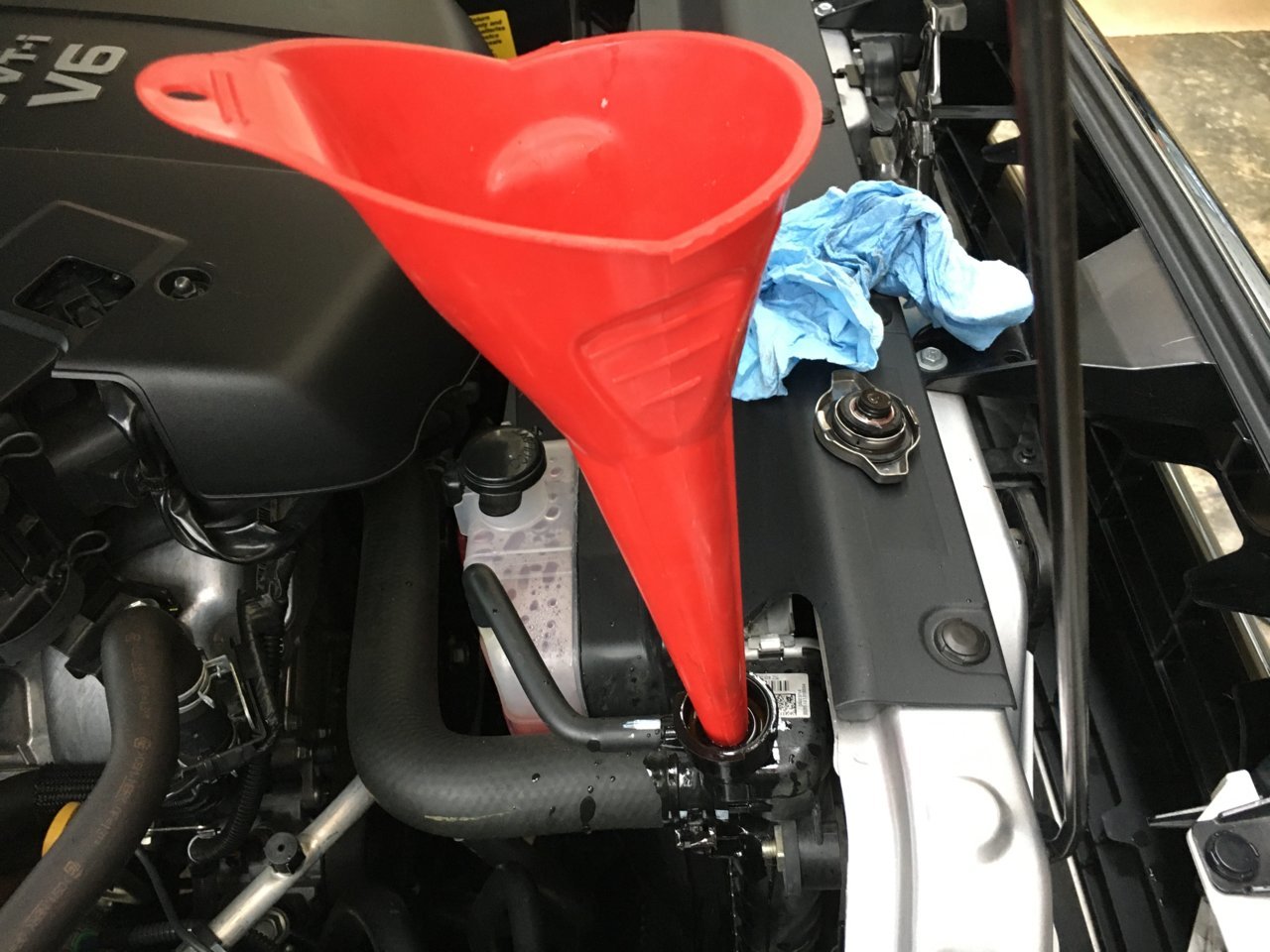 V6 Antifreeze/Coolant Change HowTo World