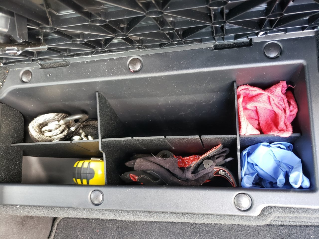 Rear Under Seat Storage Organizer for Gen 2 & 3 Access Cab (20052019) World