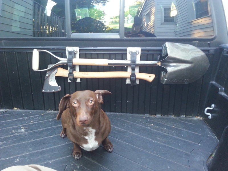 Bed Rack Axe/Shovel Mounts World