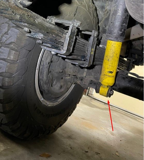 Rear end clunk hitting bumps and potholes OME suspension Page 2