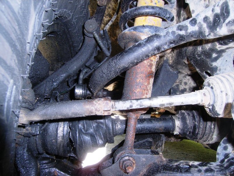 Broken stabilizer bar... World