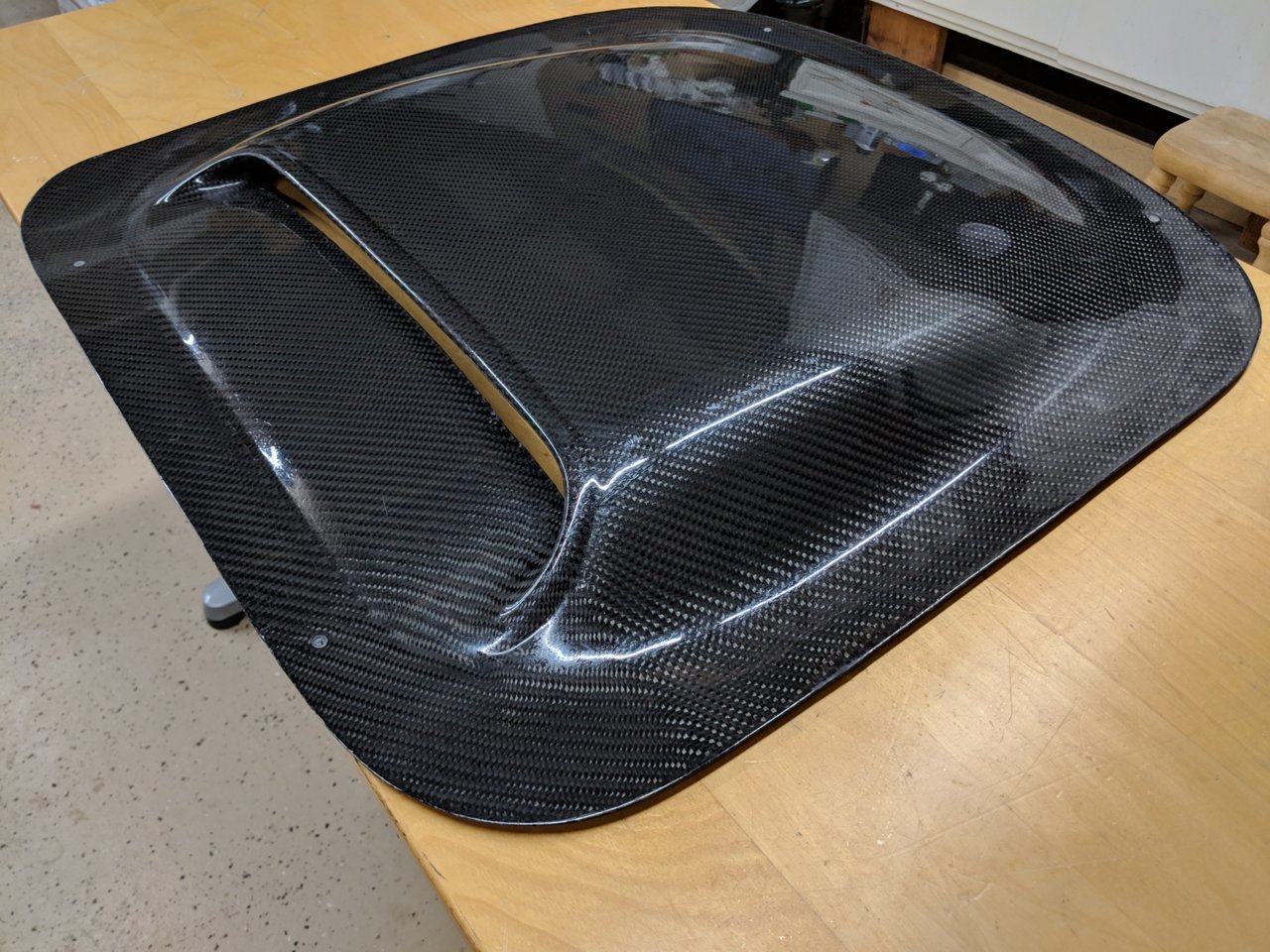 Carbon Fiber Hood Scoop World
