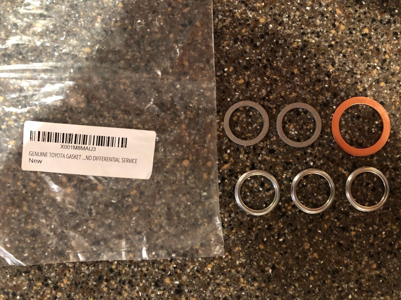Correct Diff Crush Washers for 3rd Gen Taco? World