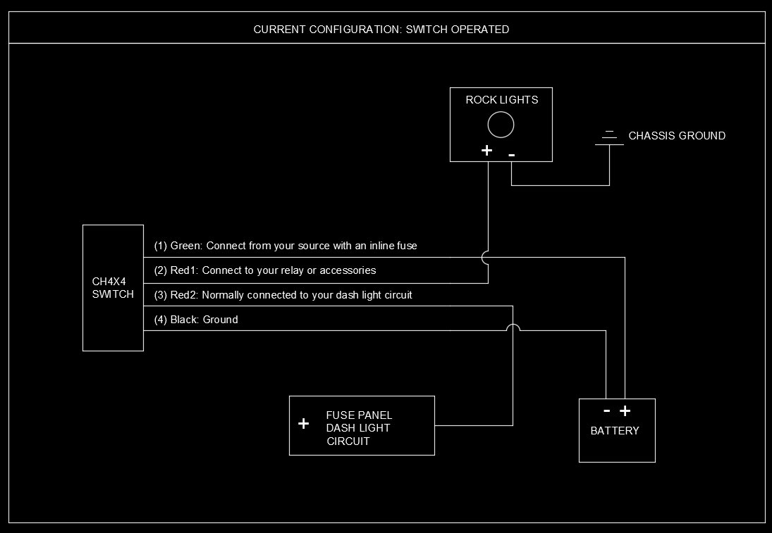 Wiring Diagram For Rock Lights - Wiring Digital and Schematic