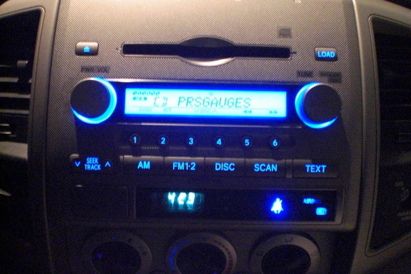 Dash Stereo Airbag Gauges World