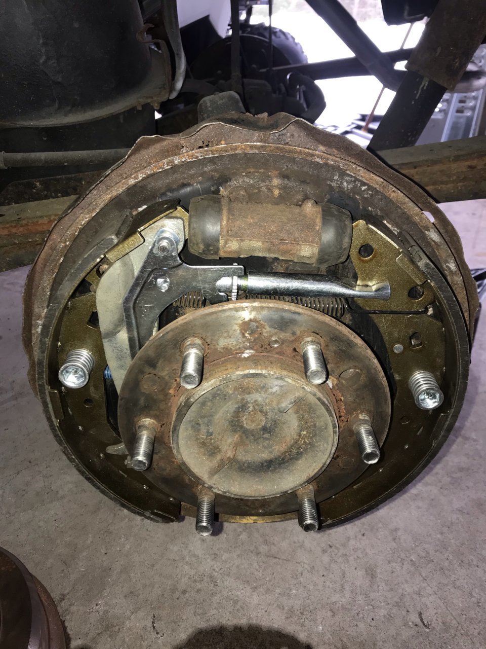 Parking Brake Not Holding New Drums/Pads and Hardware Need Help