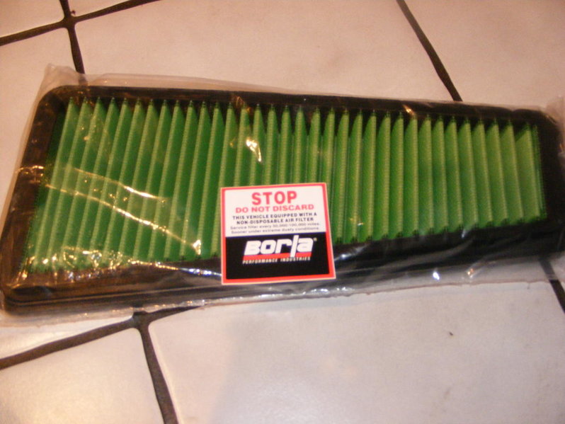 Borla Air Filter... Brand new! World