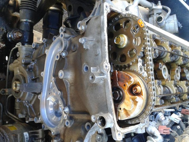 Timing Cover Leak Fix / Timing Chain Replacement W/ Pictures