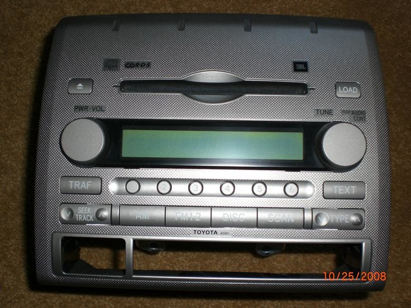 07 JBL 6 disk Head Unit with AMP | Tacoma World