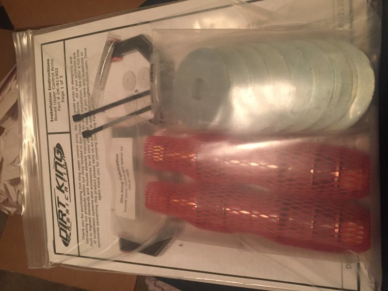 Dirt King upper control arm product review | Tacoma World