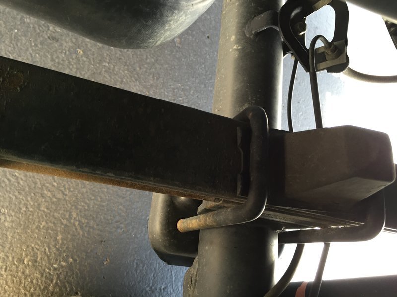 Rust on leaf springs World