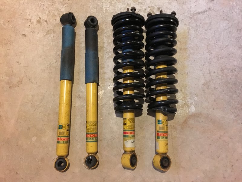 TRD OffROAD Front coilovers and rear shocks Bilstein OEM World