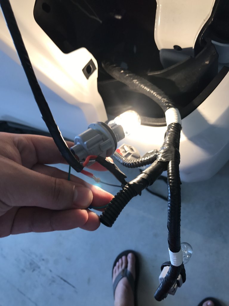 Does anyone have a wiring diagram for the rear tail lights