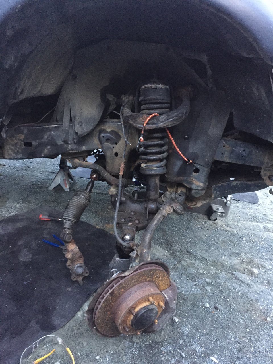 Front suspension rebuild | Tacoma World