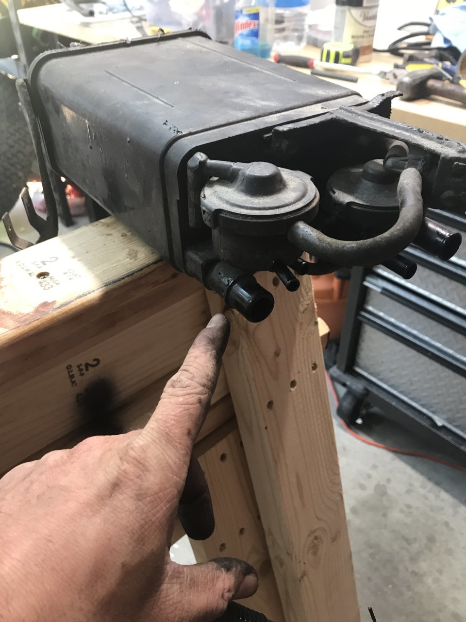 Charcoal canister vac line?? World