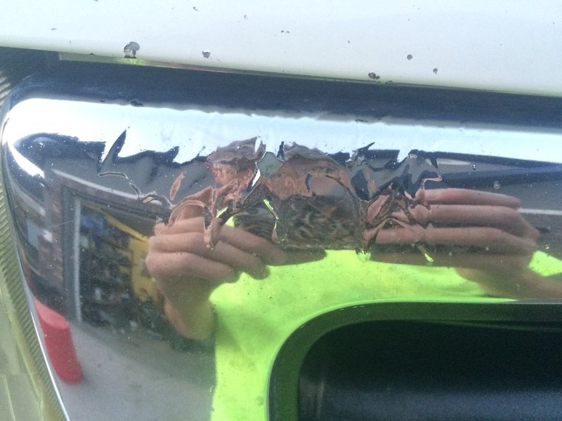 CHIPPED CHROME... World