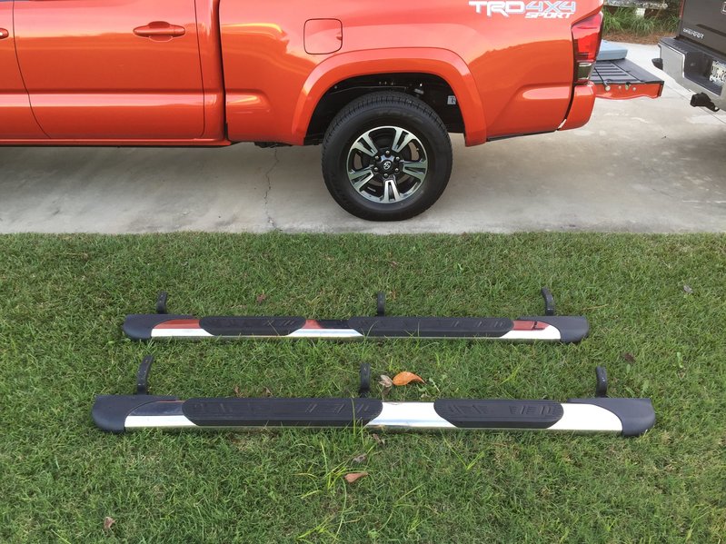 Stock running boards off a 2016 DCLB World