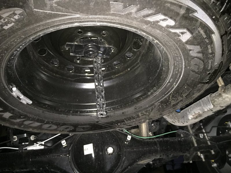 Spare wheel chain World