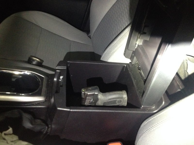 How I mounted a holster in my center console.... Page 2 World