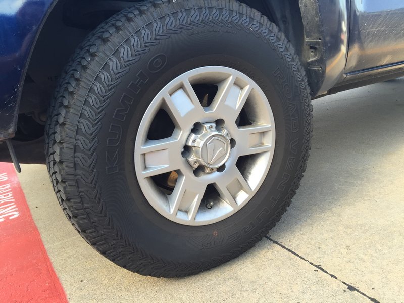 New tire Kumho Road Venture AT51 Page 2 World