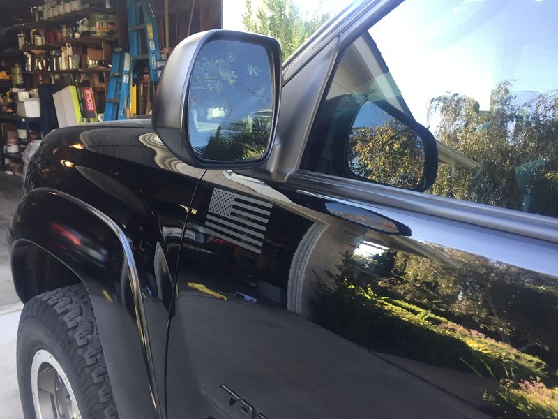American flag decal | Tacoma World