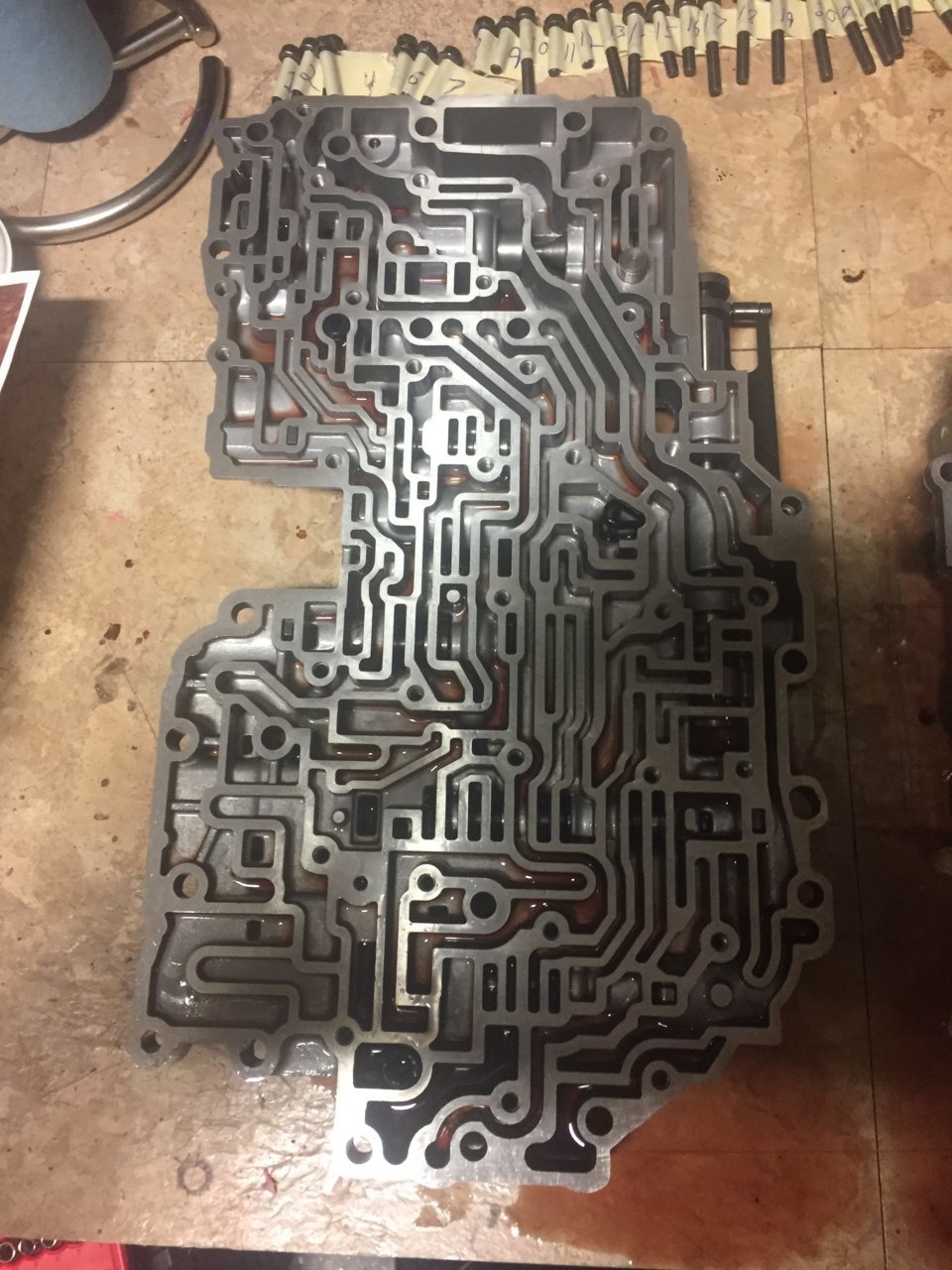 TransGo A340 F (4x4) Valve Body Shift Kit Install (with pictures