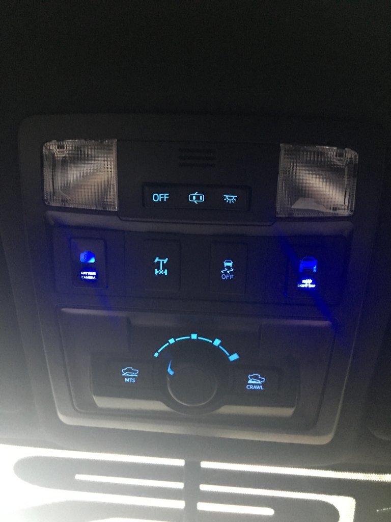 Custom Overhead Console Switch Panels Updated 6/26/2017 Now availalbe