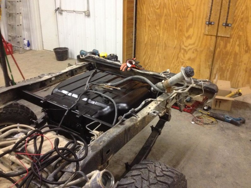 1st gen suburban gas tank install World