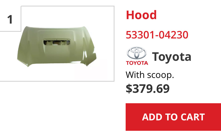 Tacoma Sport Hood | Tacoma World