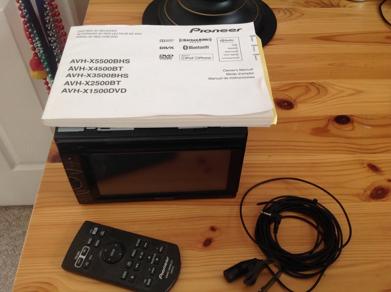 SOLD...Pioneer AVH-X3500BHS DVD Receiver w/remote...SOLD | Tacoma World